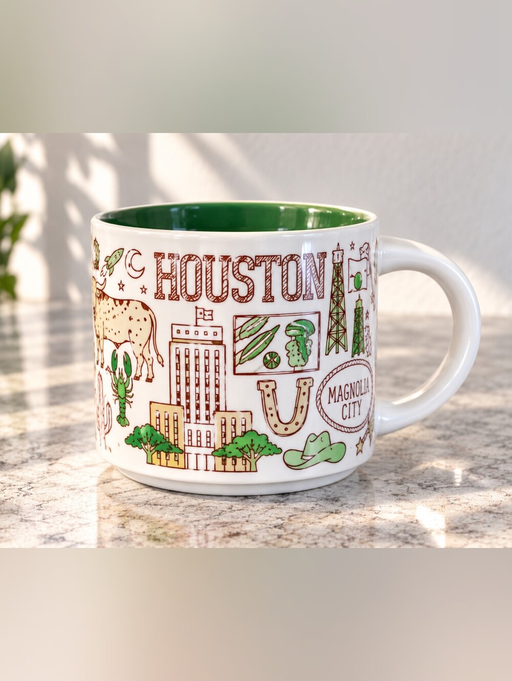 Starbucks Houston Been There Series 14 oz Mug Texas 2022 Collectible